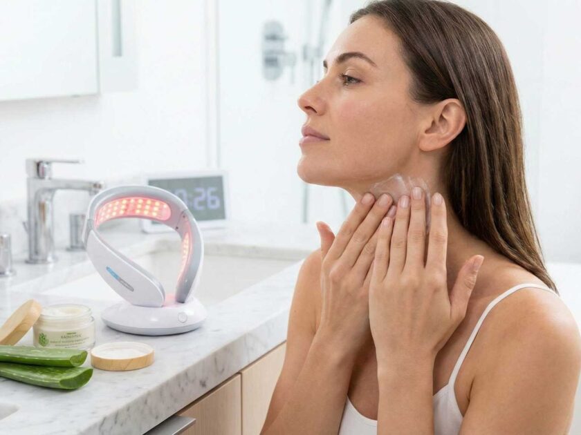 علاج تجاعيد الرقبة