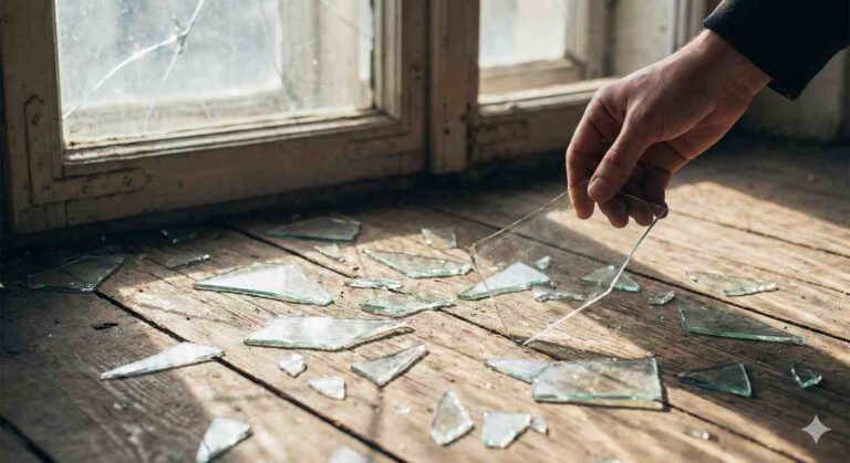 تفسير حلم شظايا الزجاج