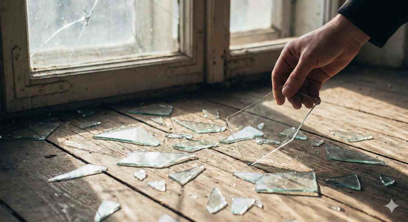 تفسير حلم شظايا الزجاج