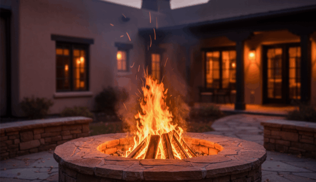 تفسير حلم النار المشتعلة خارج المنزل