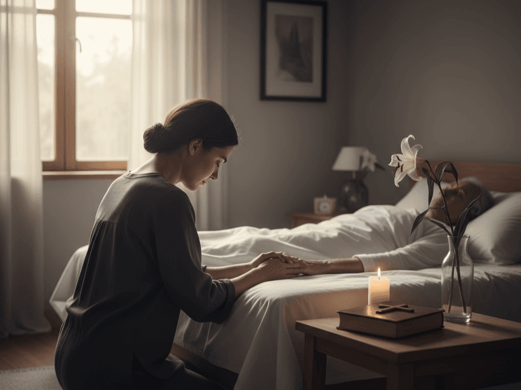 تفسير حلم موت شخص مريض والبكاء عليه