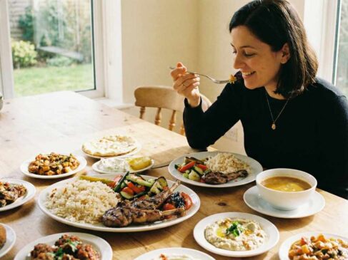 تفسير حلم الأكل حتى الشبع للعزباء