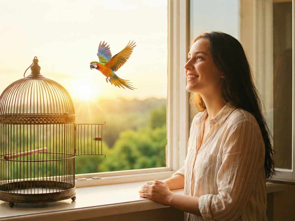 تفسير حلم خروج العصفور من القفص للعزباء