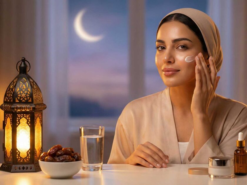 روتين العناية بالبشرة في رمضان